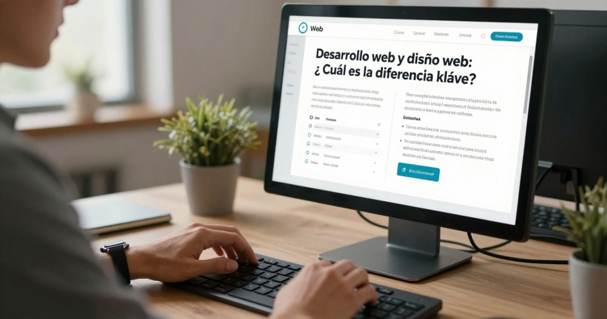 Desarrollo web vs Diseño Web