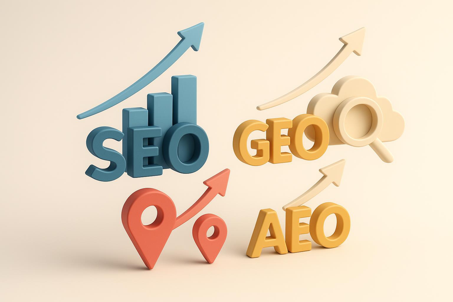 Potencia tu Estrategia Digital Combinando SEO, GEO y AEO