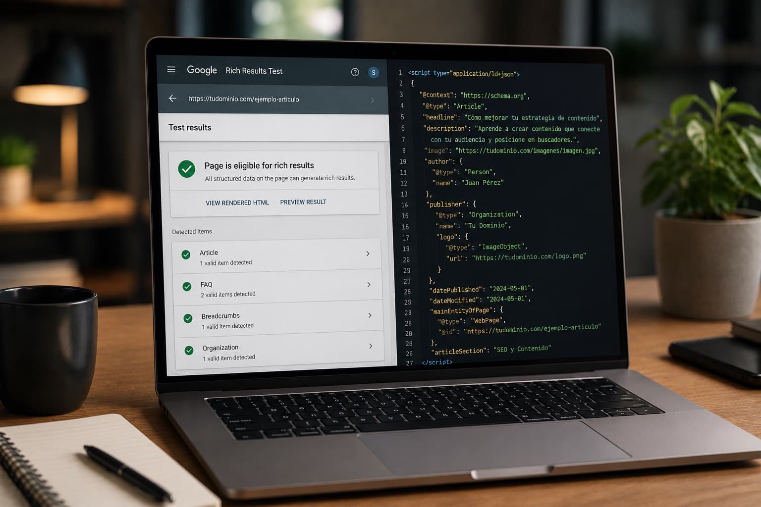 Schema markup para IA: datos estructurados que los LLMs entienden