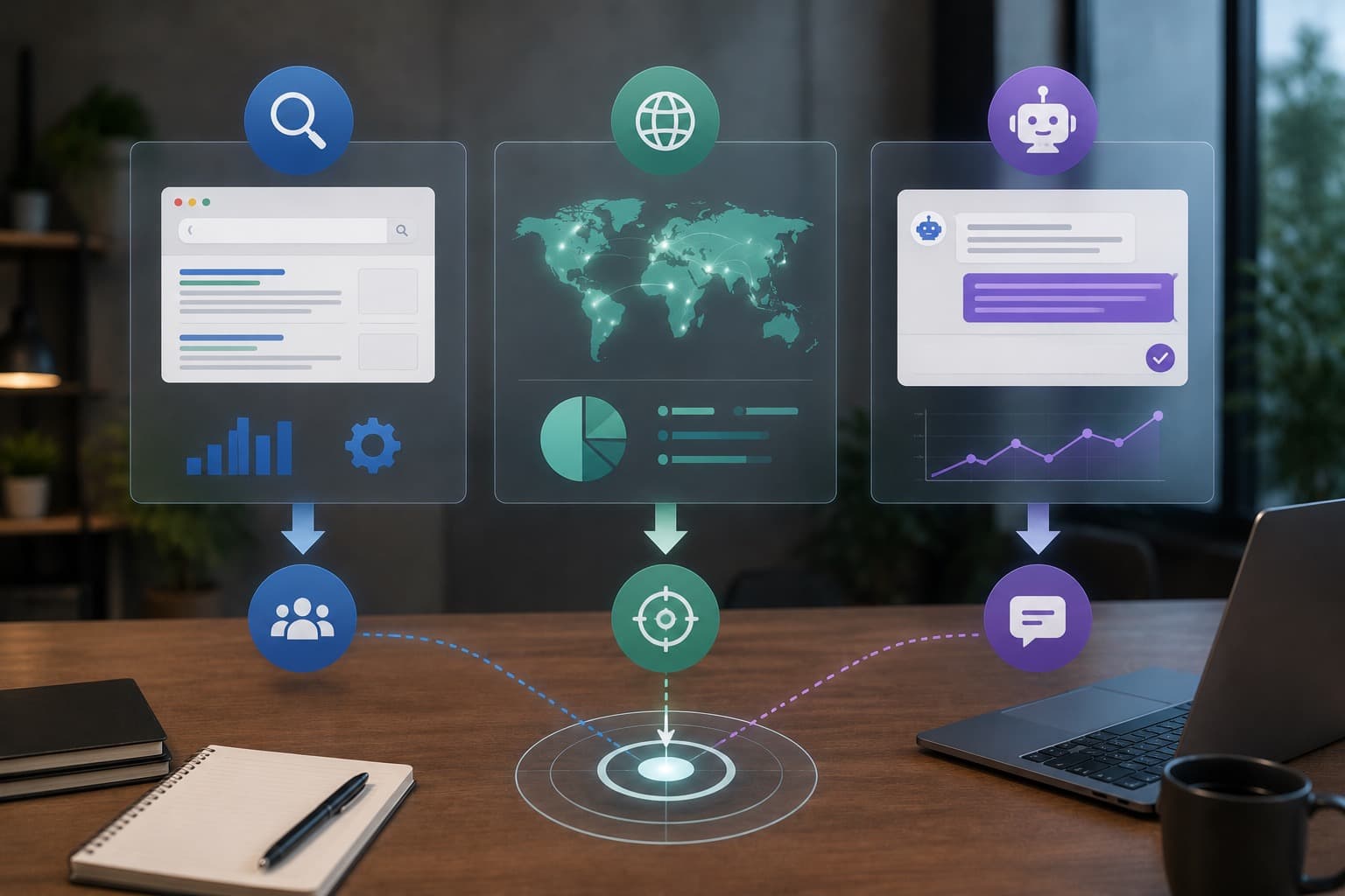 SEO vs GEO vs AEO: diferencias y cómo combinarlos en una estrategia