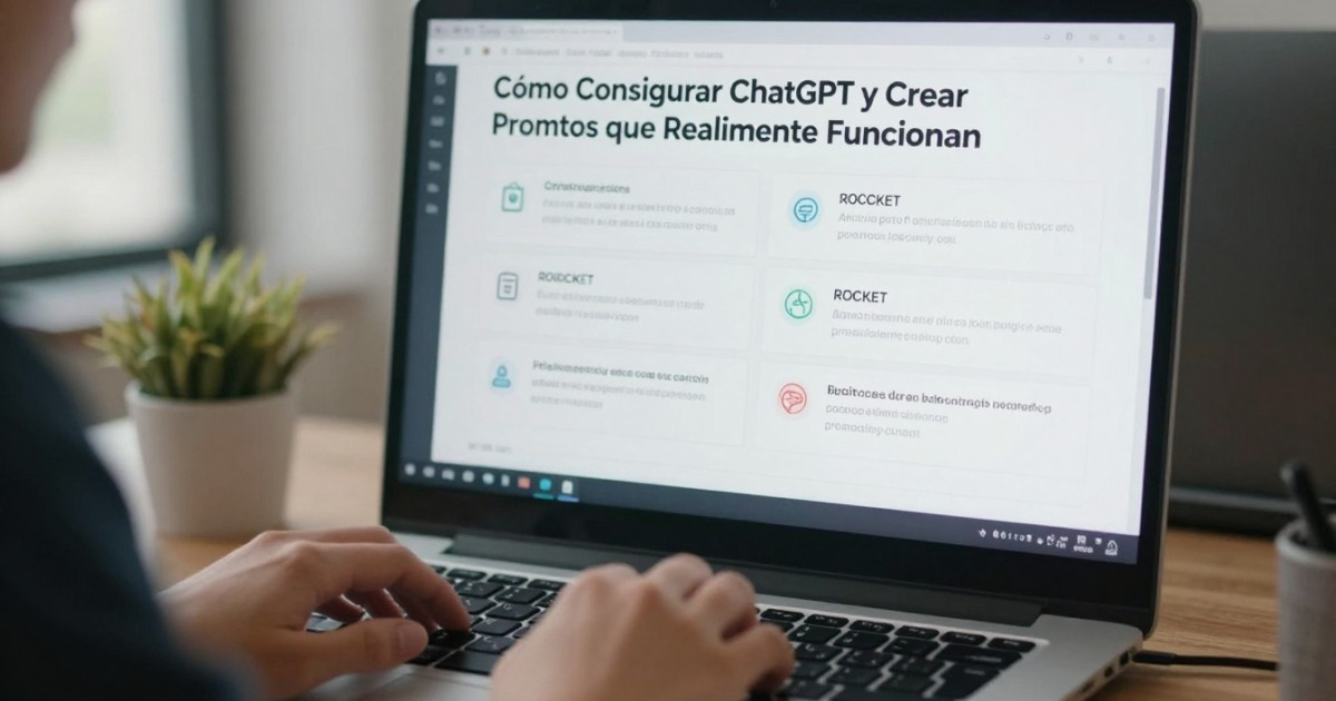 Cómo Configurar ChatGPT y Crear Prompts que Realmente Funcionan