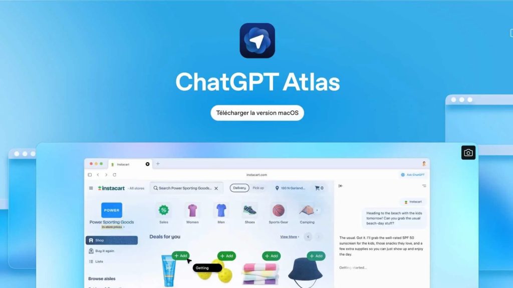 Atlas de ChatGPT - agente de navegador