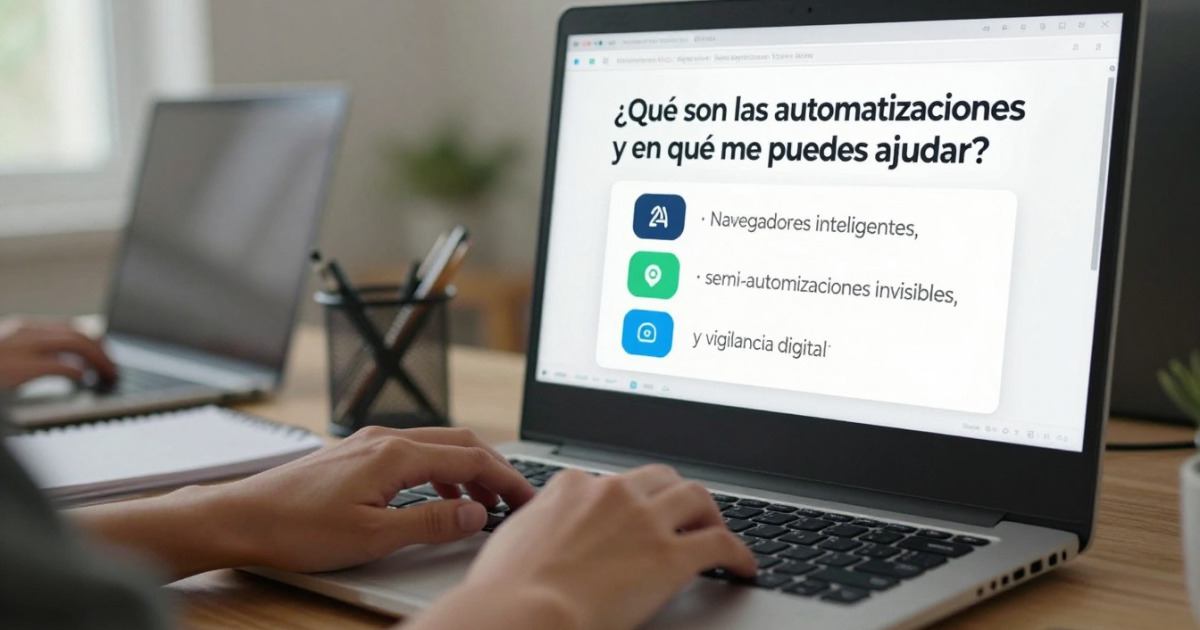 ¿Qué son las automatizaciones y en qué me puede ayudar?