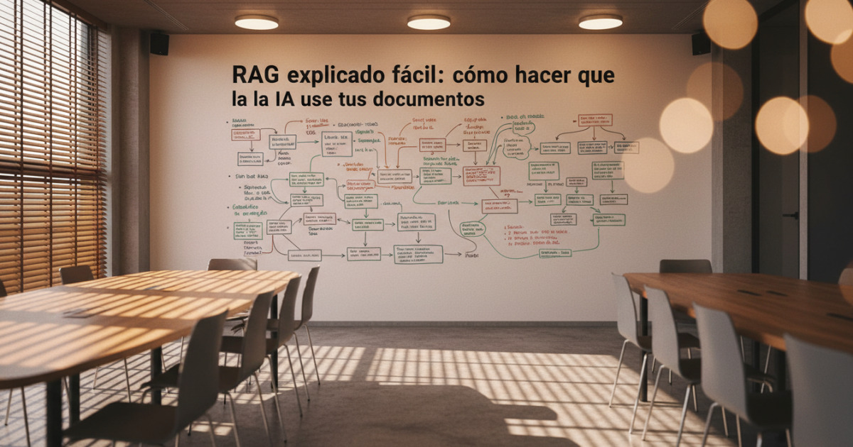 RAG explicado fácil: cómo hacer que la IA use tus documentos