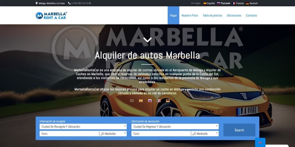 Alquiler de coches Marbella