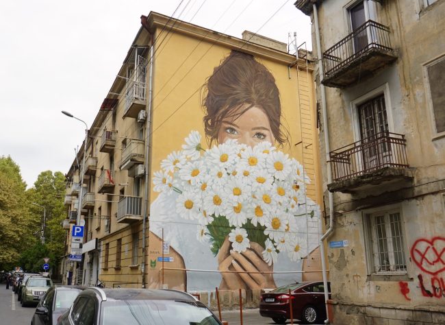 Tbilisi Mural Fest’s Dynamic Murals Brighten the Sides of Buildings Throughout the City Tbilisi Mural Fest’s Dynamic Murals Brighten the Sides of Buildings Throughout the City, CostaCx