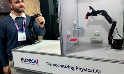 Eurecat presenta un robot con «inteligencia artificial física» que aprende observando a las personas, CostaCx