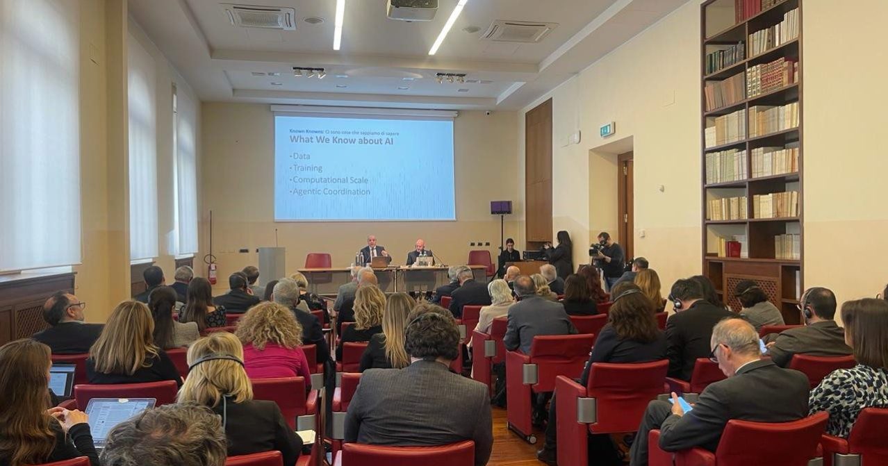 Artificial intelligence: at the Antonianum, a conference on ethics and training, CostaCx