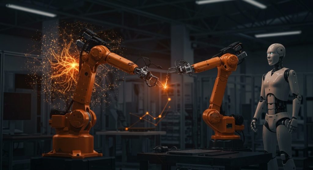 La evolución de la robótica industrial impulsada por IA